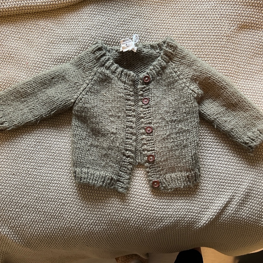 The blueberry hill sweater